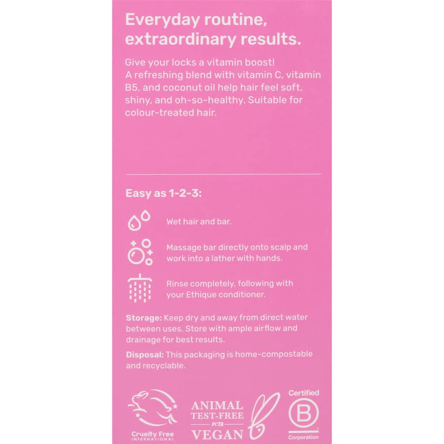 Ethique Shampoo Bar Everyday Shine 110g