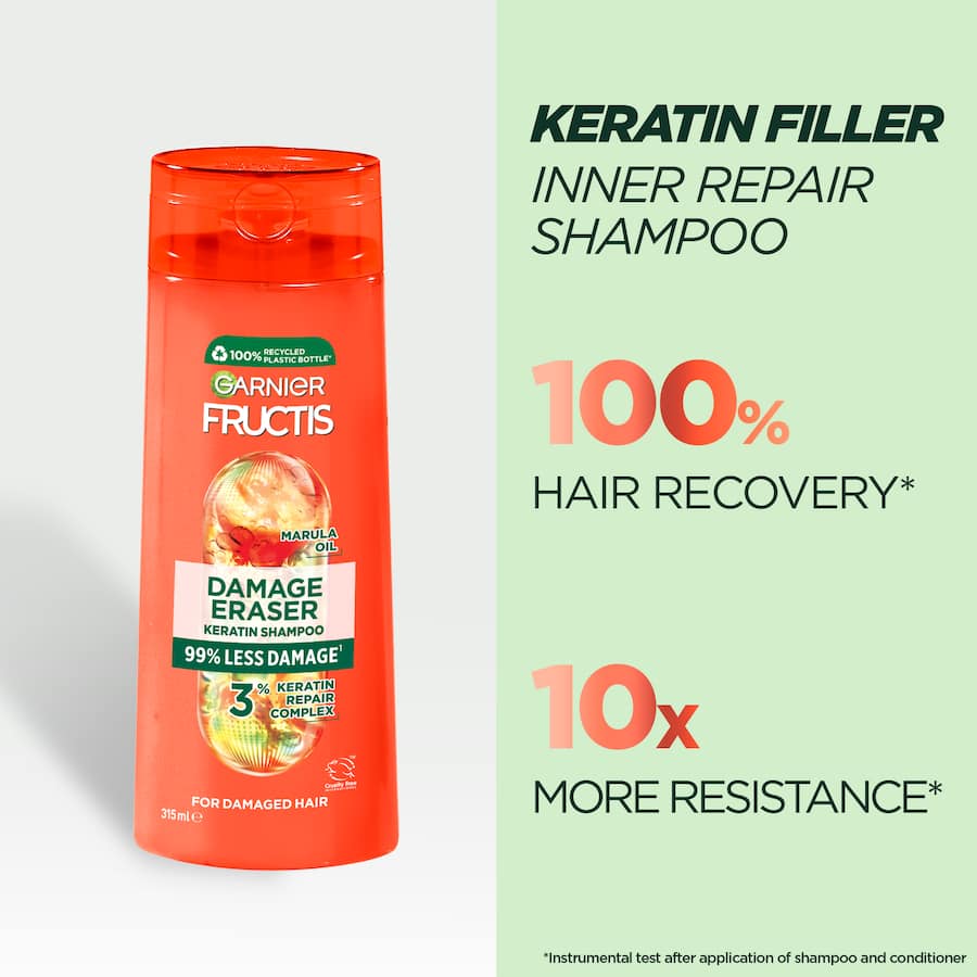 Garnier Fructis Shampoo Damage Eraser 315mL