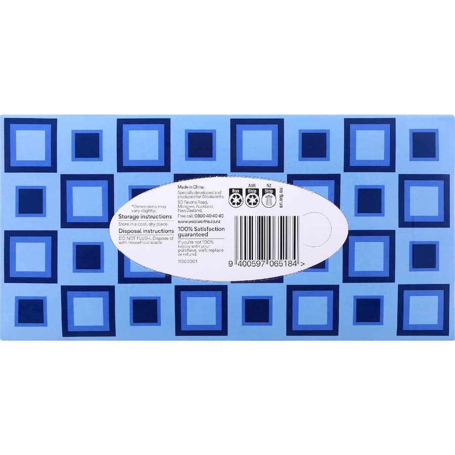 Vevelle Facial Tissue 3 Ply Large And Thick - 95 pack