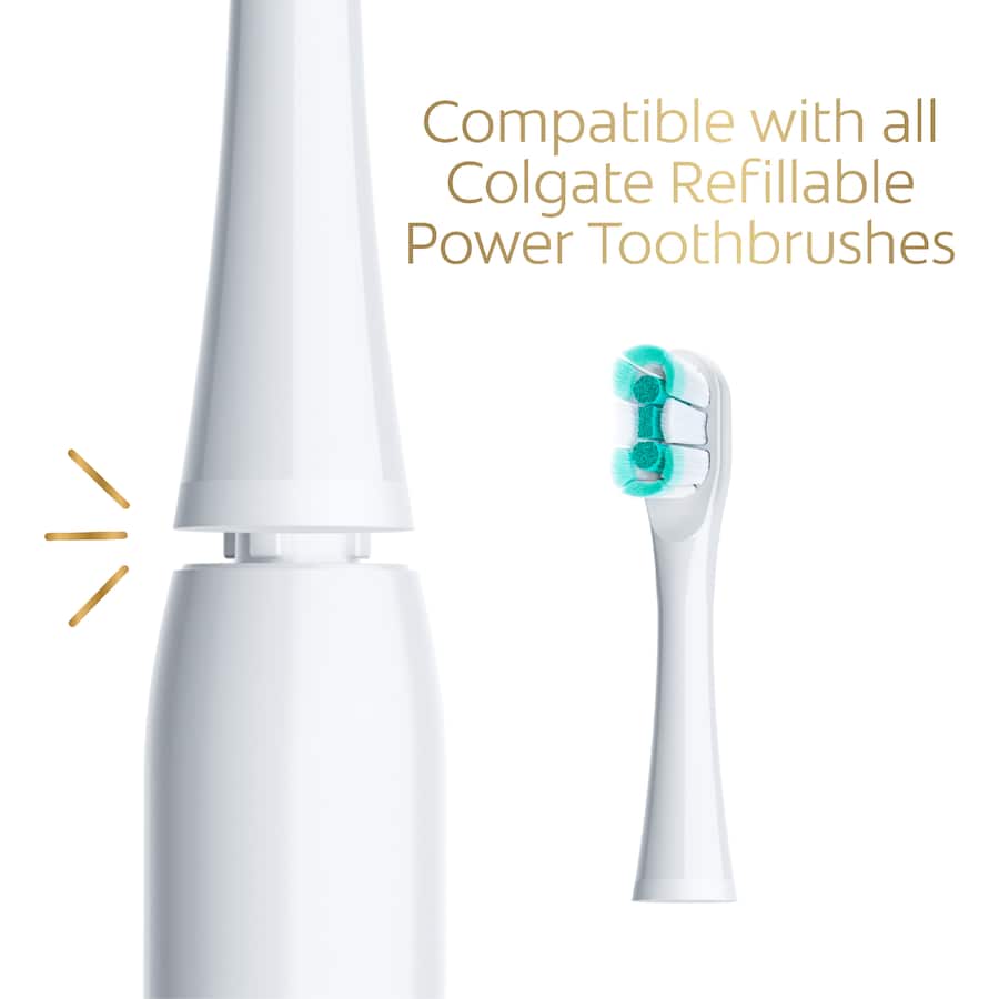 Colgate Total Battery Toothbrush Refills 2pack