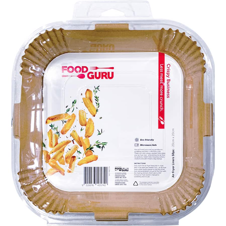 Food Guru Air Fryer Liners 50pack