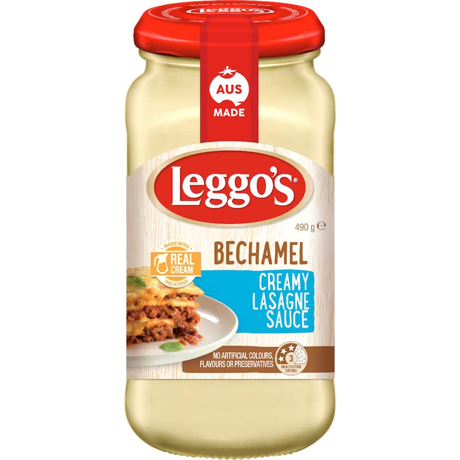 Leggo's Lasagne Sauce Creamy Bechamel 490g