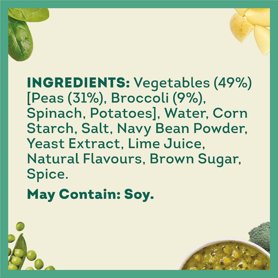 Wattie's Eat Well Soup Pea & Broccoli Pouch 380g