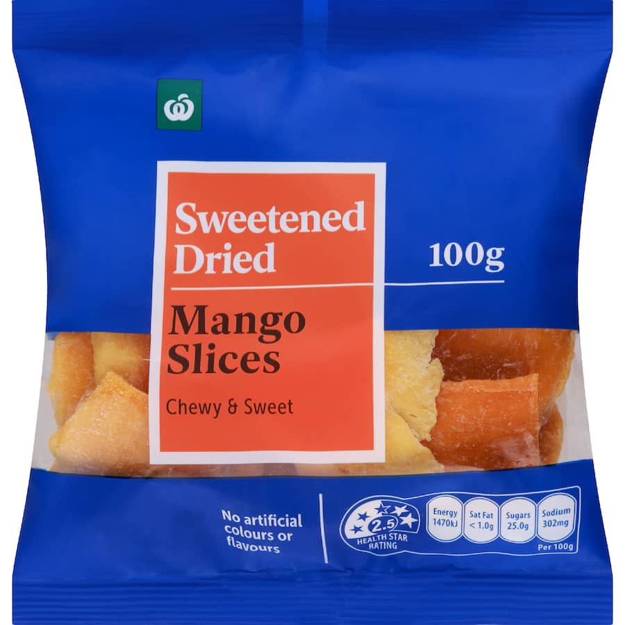 Woolworths Mango Dried - 100g