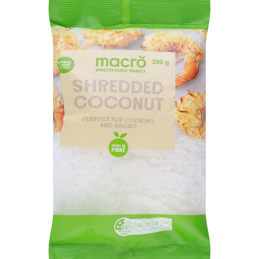 Macro Coconut Shredded - 250g