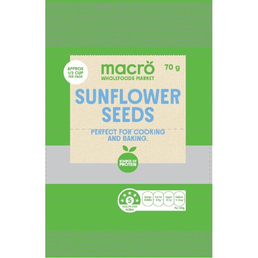 Macro Sunflower Seeds - 70g
