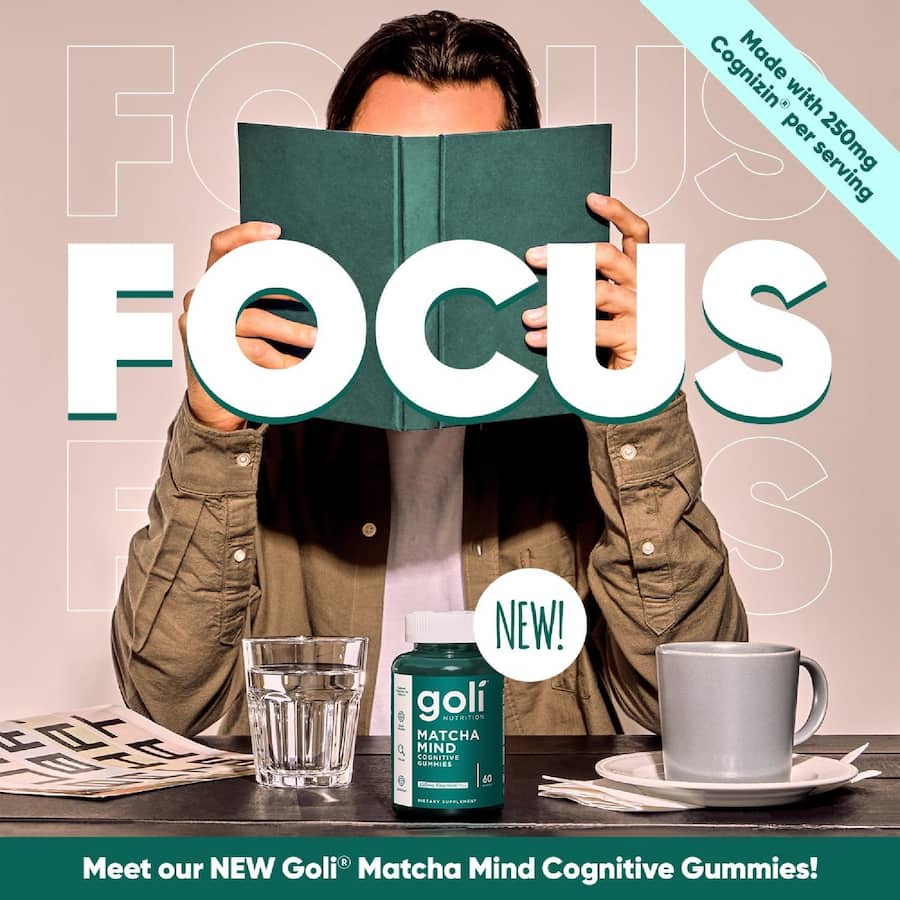 Goli Nutrition Matcha Mind Gummies - 60pack