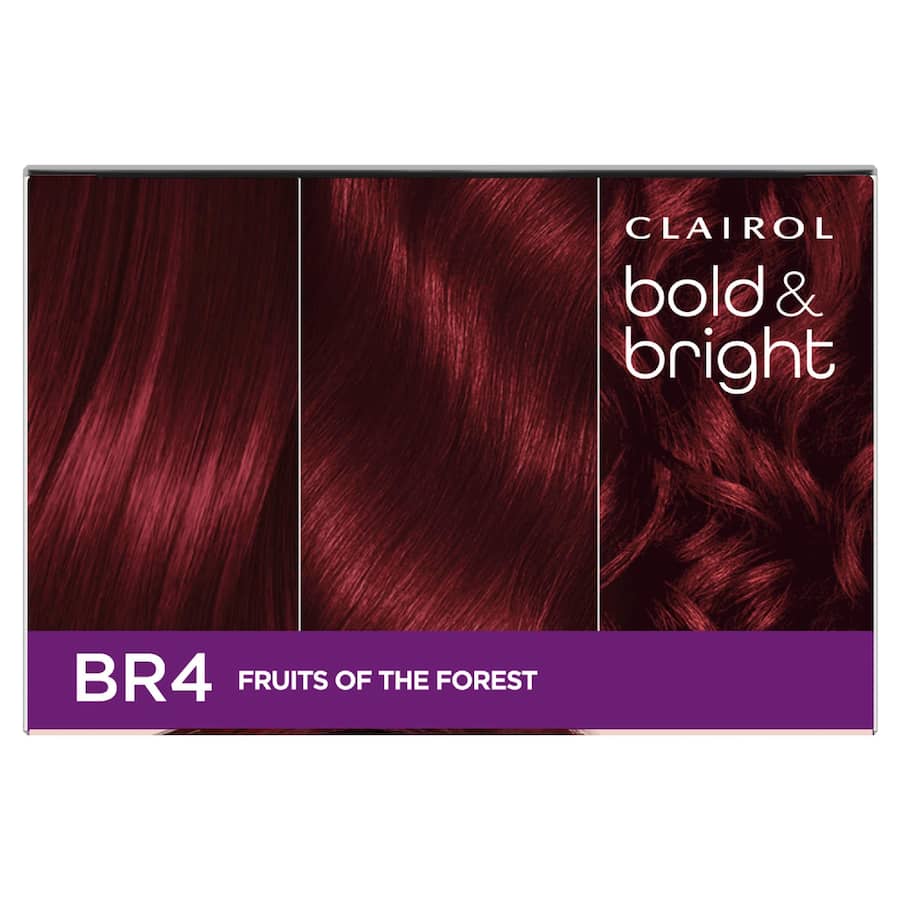 Clairol Bold & Bright Hair Colour Fruits Of The Forest Br4 1pack