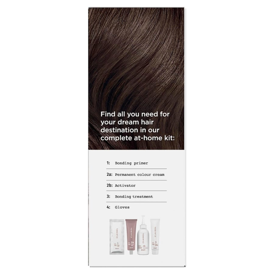 Clairol Colourstrong Hair Colour Dark Brown 4.0 1pack