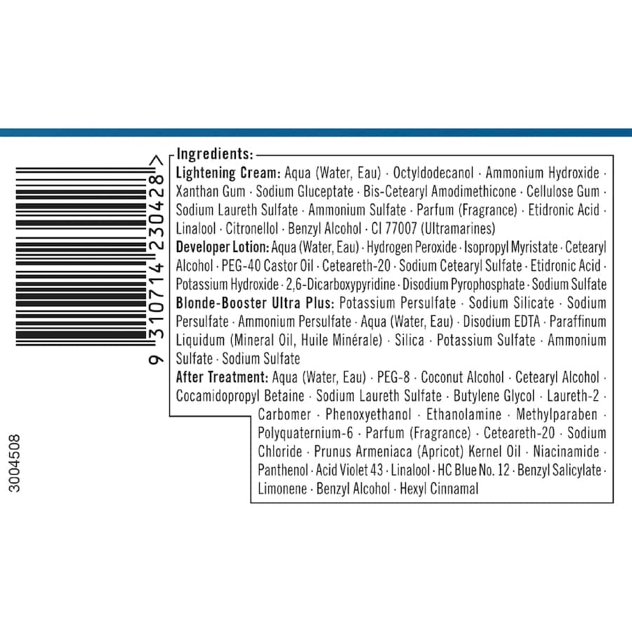 Schwarzkopf Live Colour Hair Colour Intense Bleach Permanent 00a 1pack