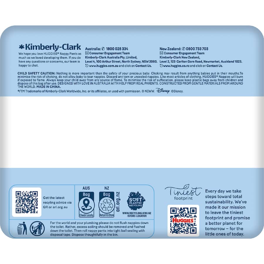 Huggies Ultra Dry Nappy Pants Toddler Boys 9-14kg Size 4 15pack