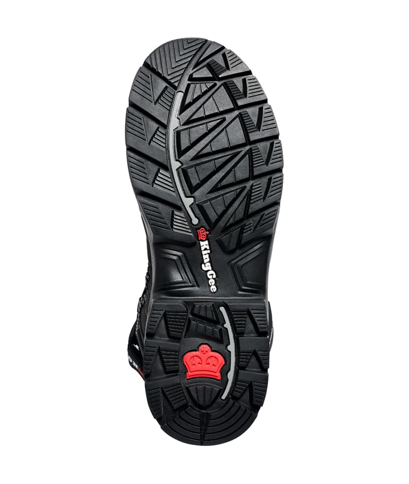 KingGee, Quantum Zip Sided Boot, K27145 - Black - 10