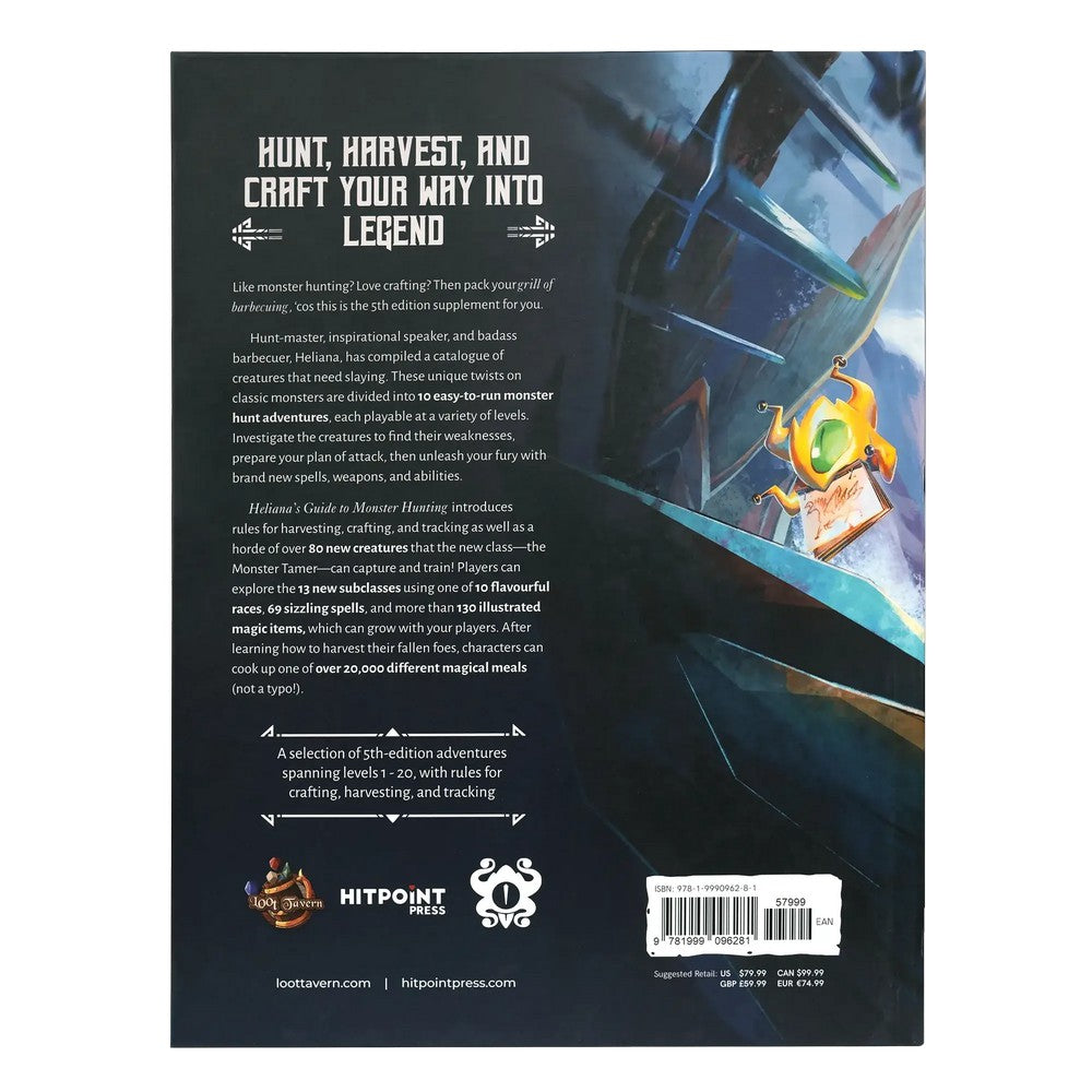 Helianas Guide to Monster Hunting - Core Hardcover Book