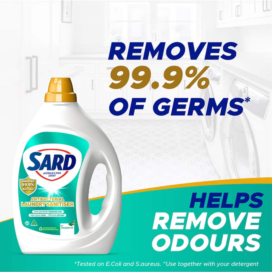 Sard Laundry Sanitiser Antibacterial Disinfectant 2L
