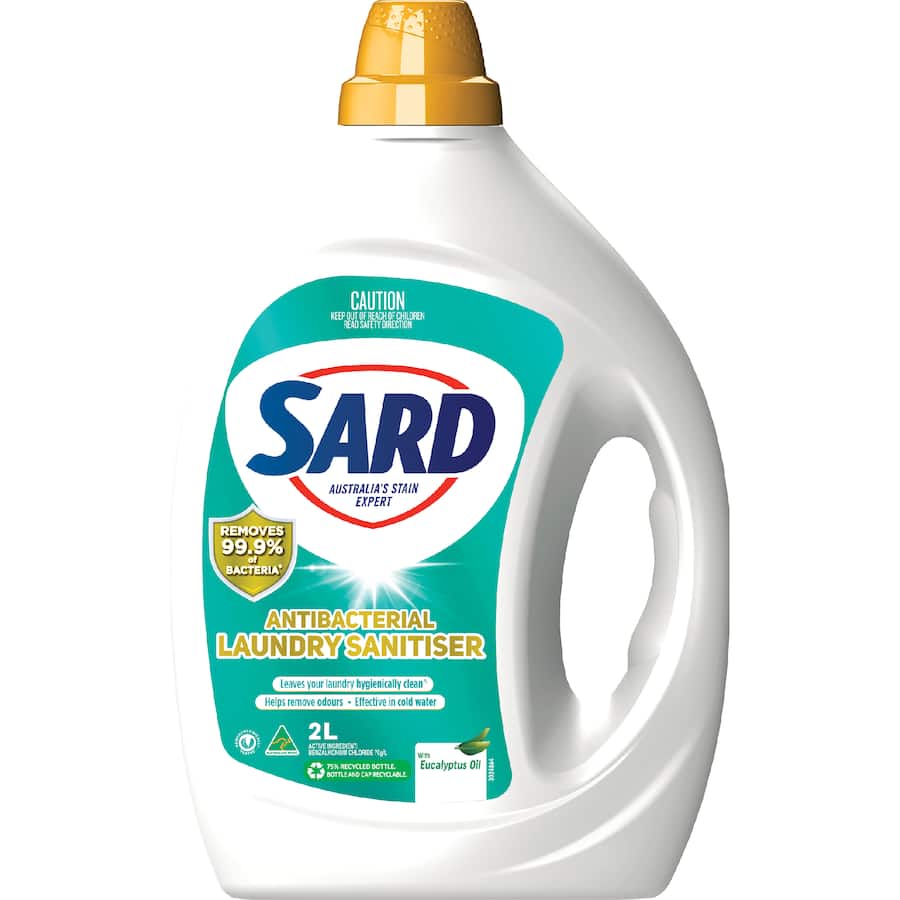 Sard Laundry Sanitiser Antibacterial Disinfectant 2L