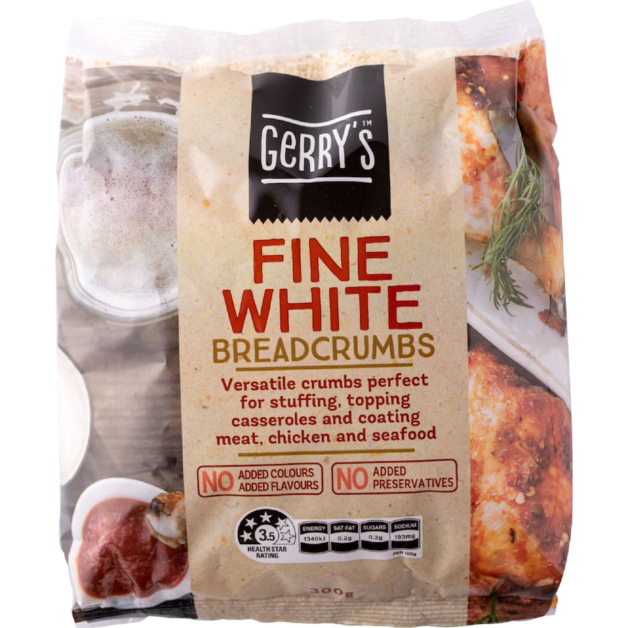 Gerry's Bread Crumbs Fine White 300g