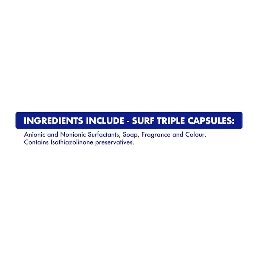 Surf Laundry Capsules Luxury 5in1 Coastal 50pack
