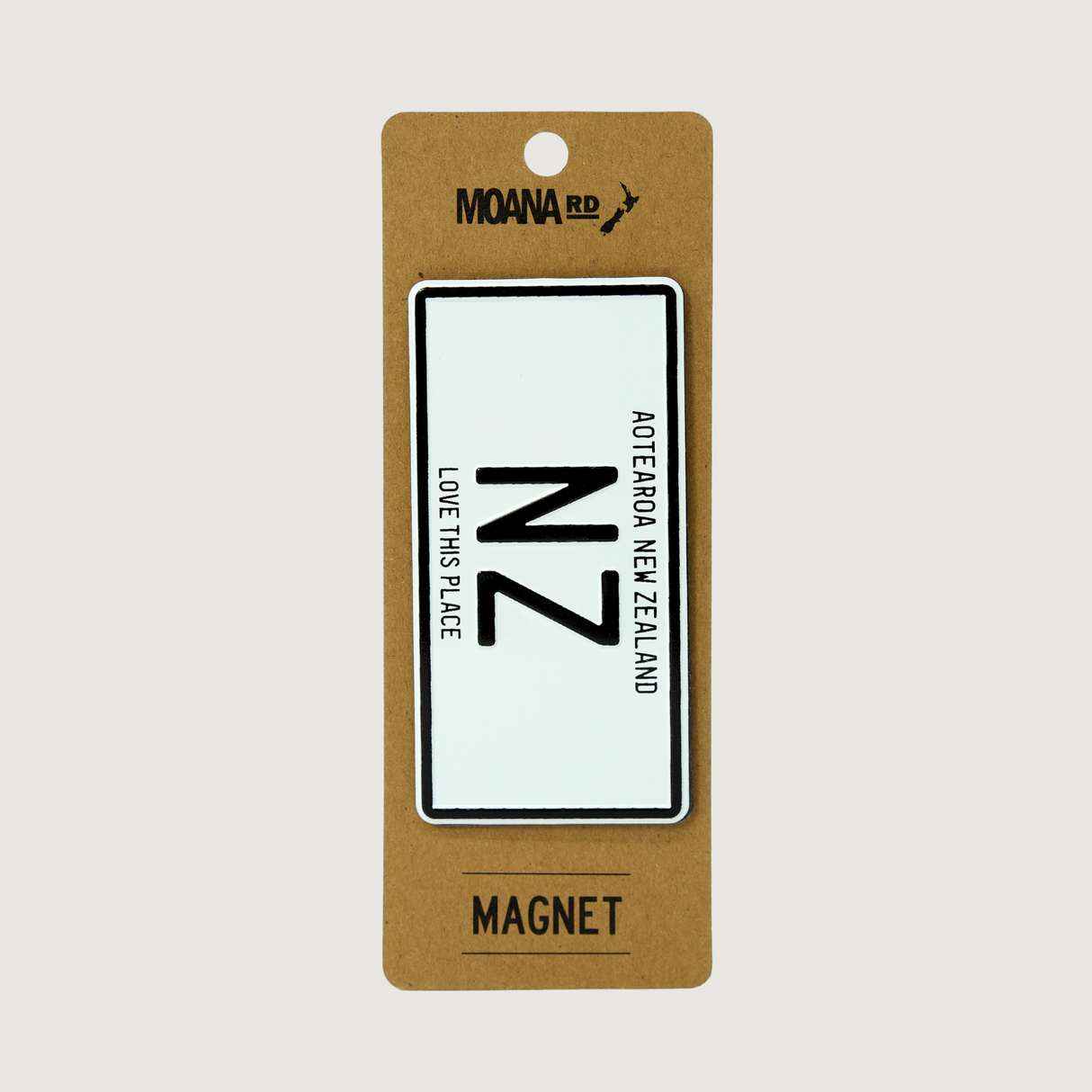 Moana Road - Number Plate Magnets - NZ - Pack of 6