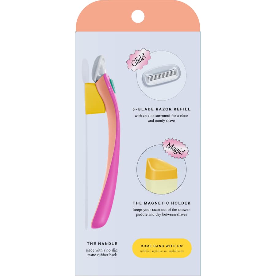 Billie Malibu Razor Blade Starter Kit