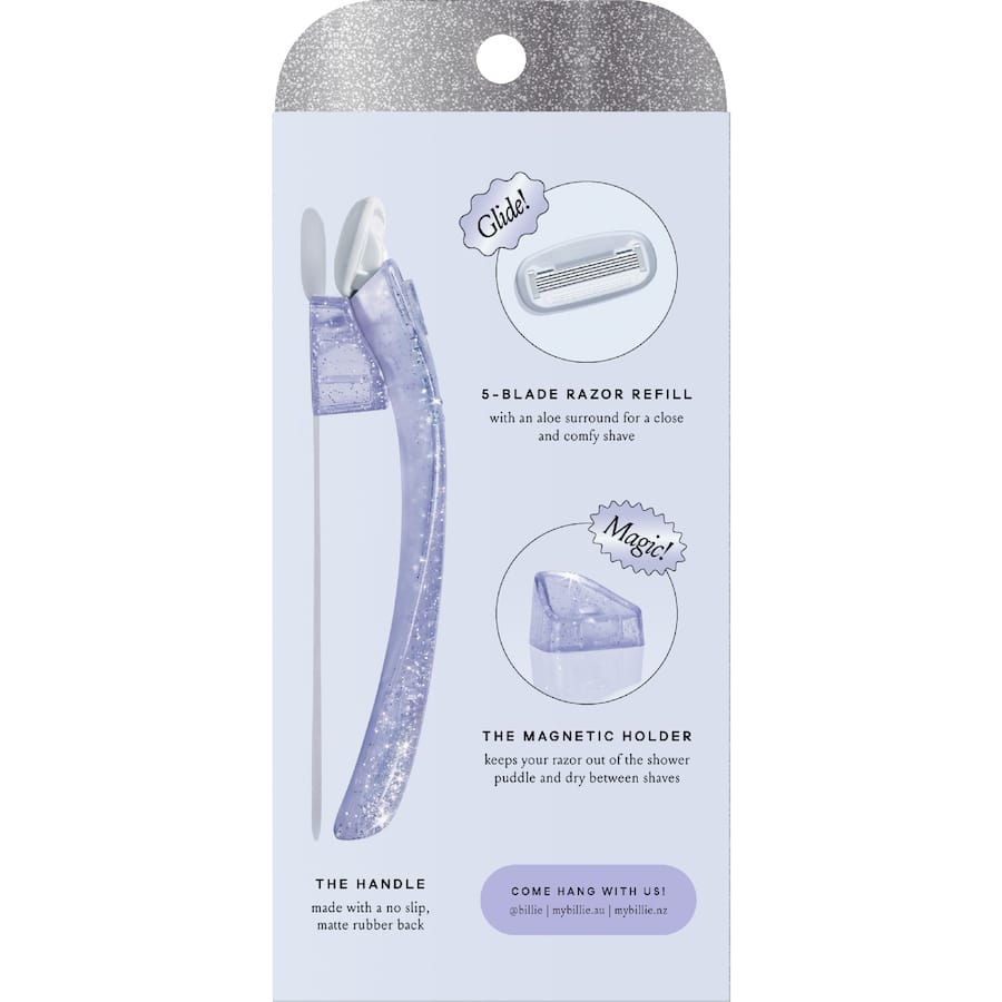 Billie Sparkle Razor Blade Starter Kit