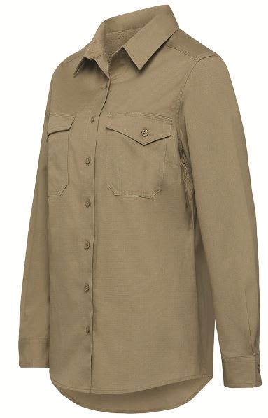 KingGee, Women's Workcool 2 Ripstop Shirt, K69880 - Navy - 10