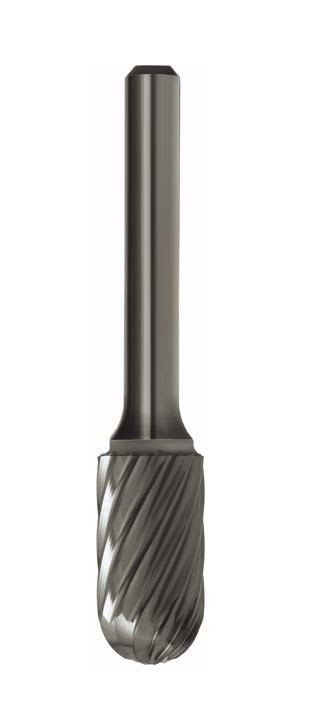Aluminium Cut Cylindrical Square End Carbide Burrs 1/2" x 1"