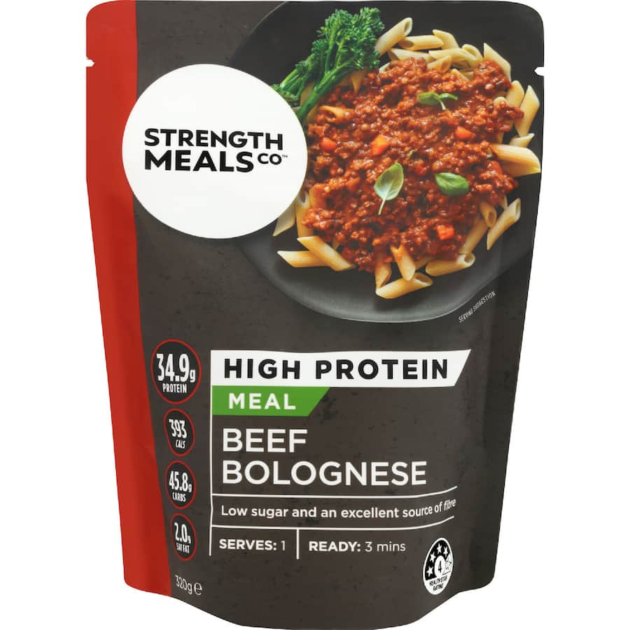 Strength Meals Co Bolognese Beef 320g