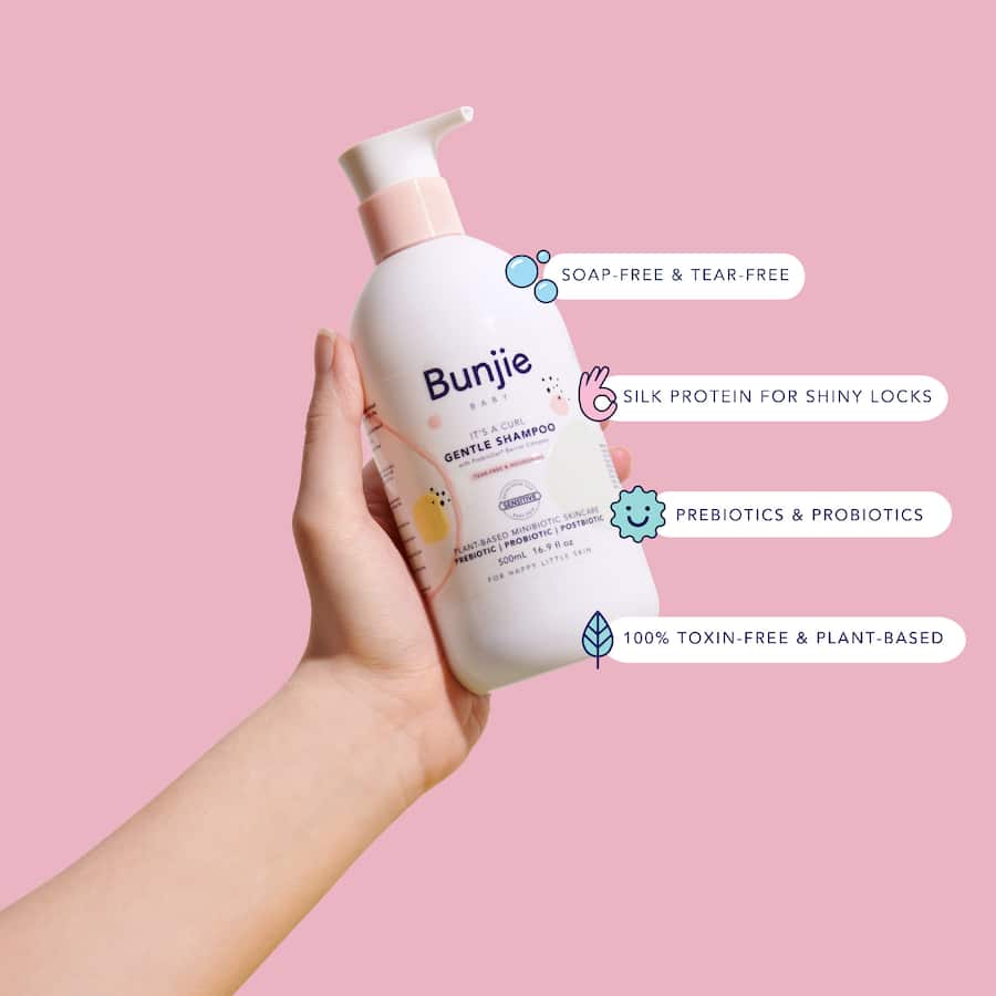 Bunjie Baby Shampoo Gentle 500mL