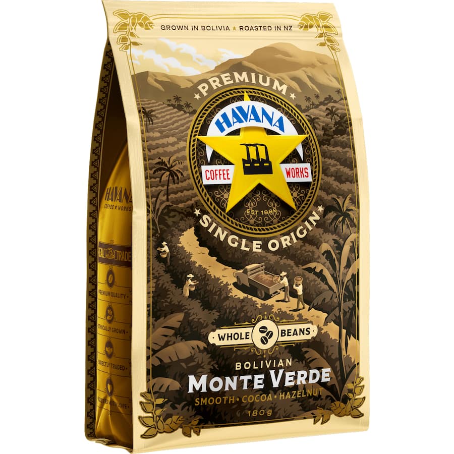 Havana Coffee Beans Bolivian Monte Verde 180g