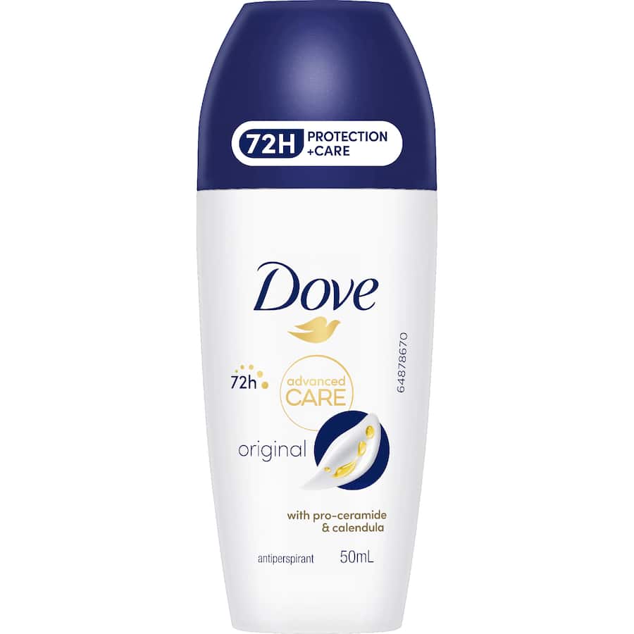 Dove Women Deodorant Roll-on Advanced Care Original 50mL