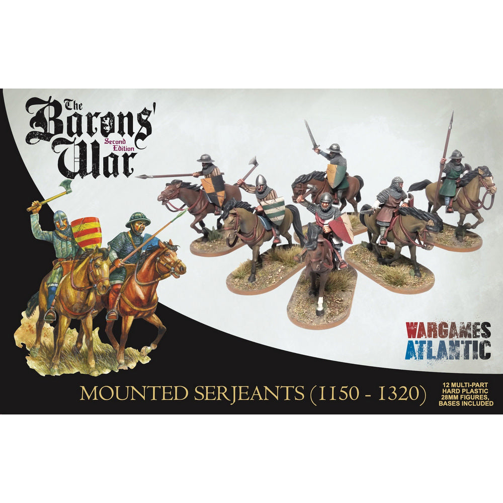 Wargames Atlantic - Barons' War - Mounted Serjeants (1150-1320)