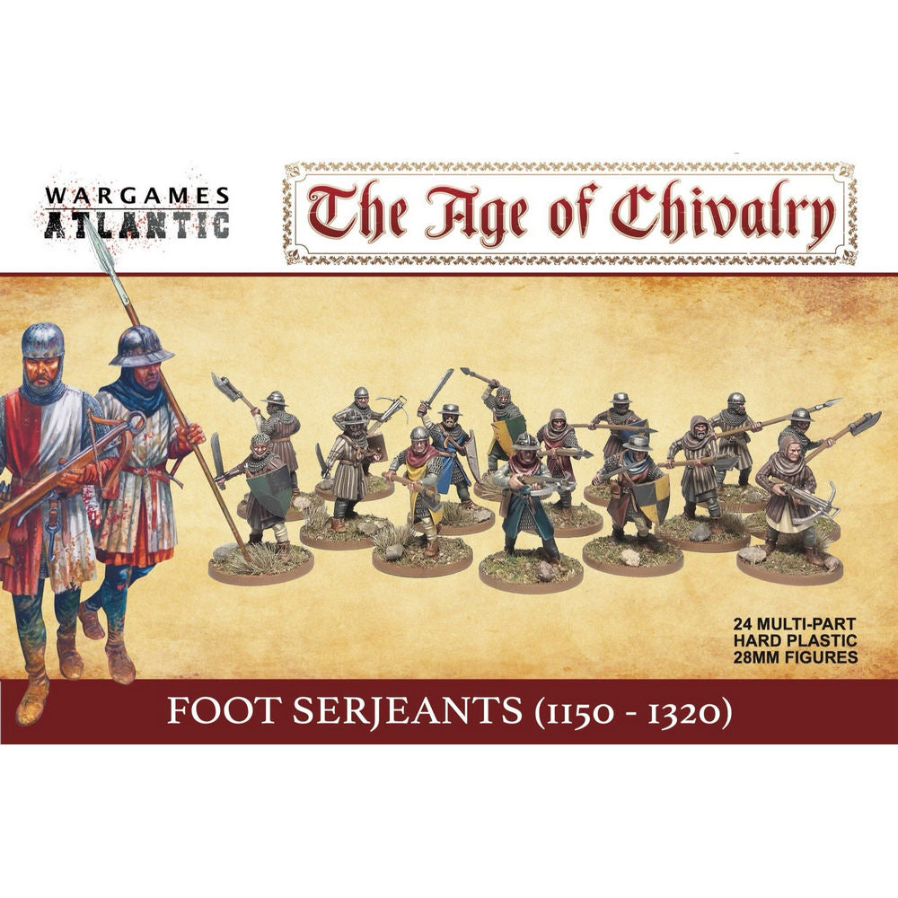 Wargames Atlantic - Barons' War - Foot Serjeants (1100-1320)