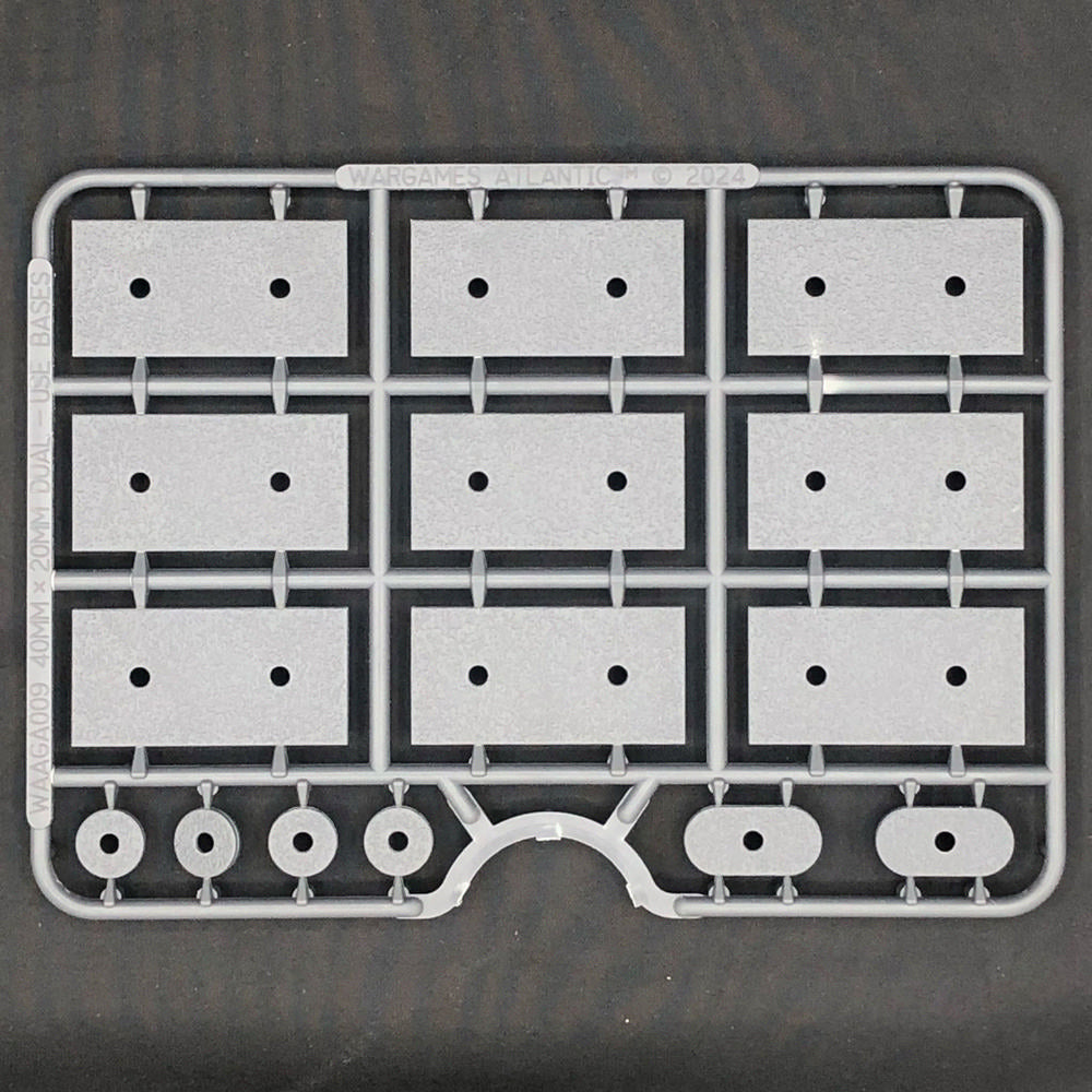 Wargames Atlantic - 40mm x 20mm Dual Use Bases