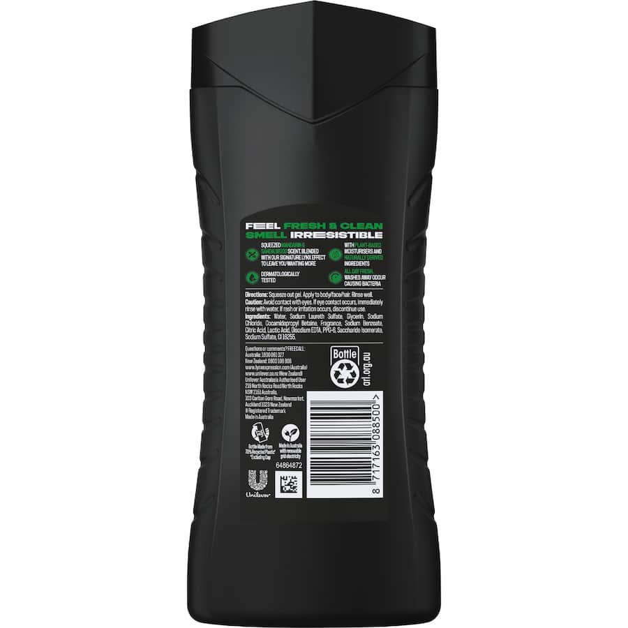 Lynx Body Wash Africa 400mL