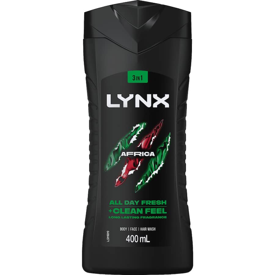 Lynx Body Wash Africa 400mL