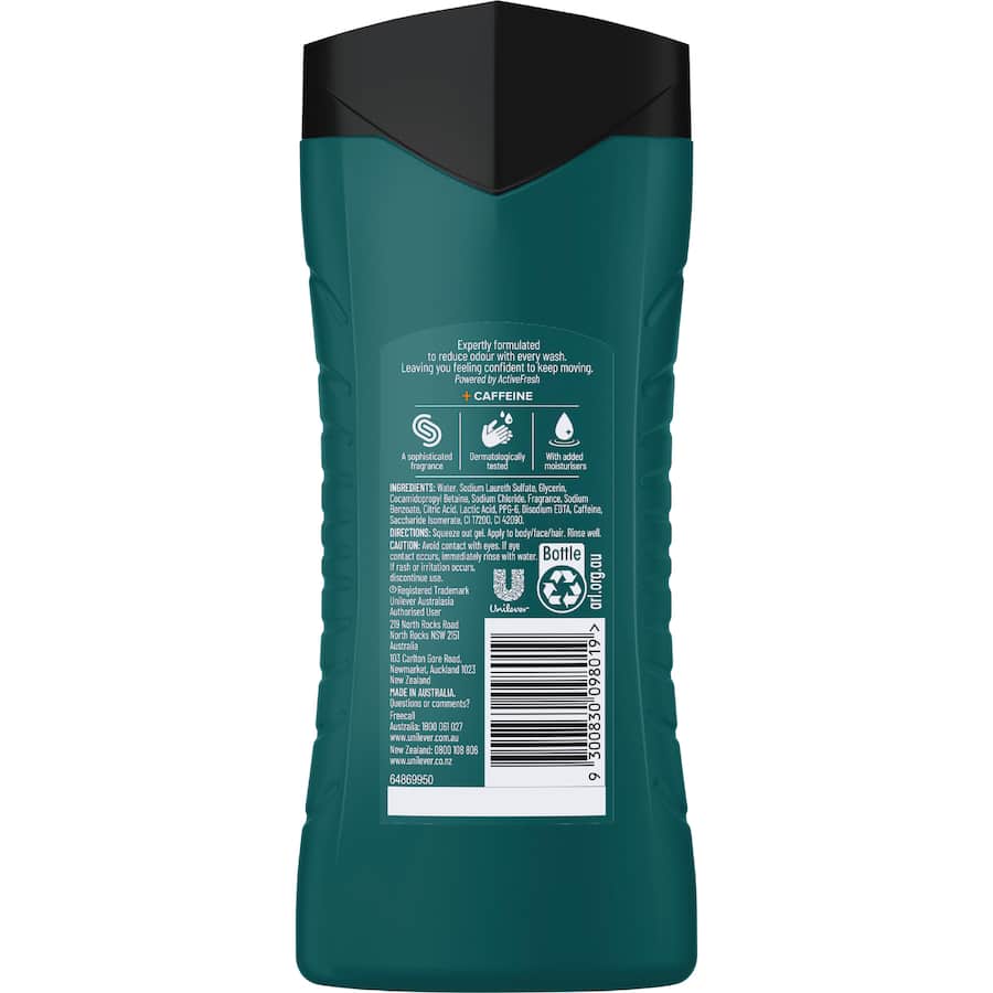 Rexona Men Body Wash Workout 400mL