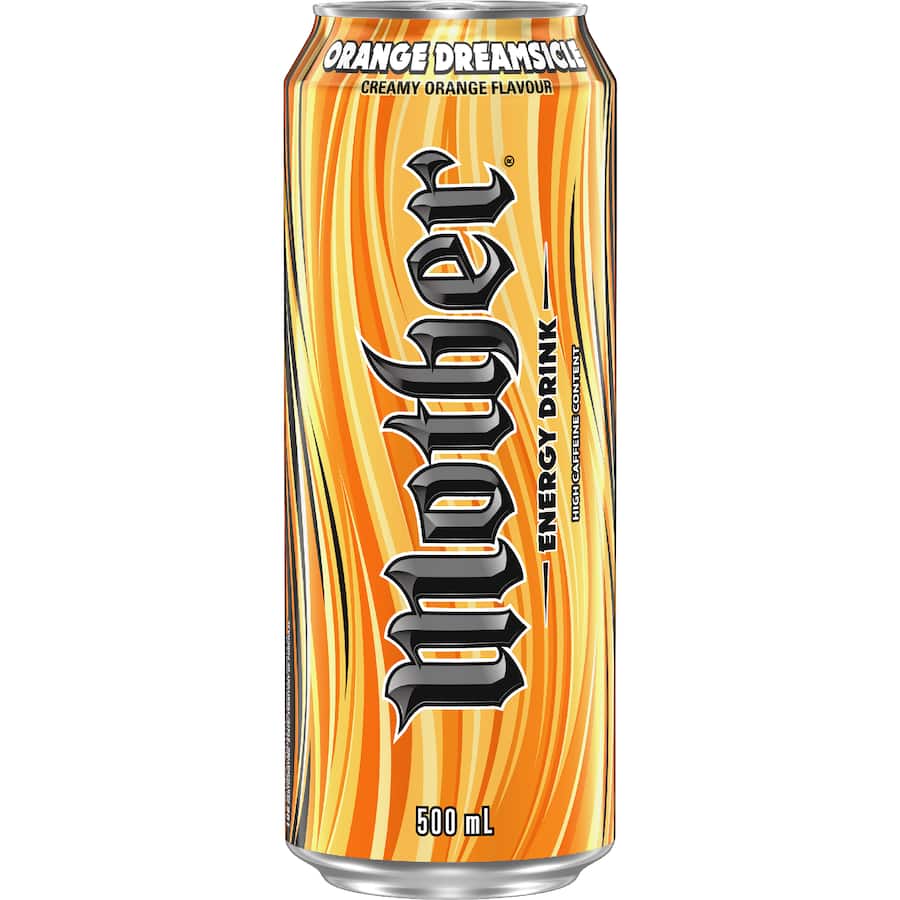 Mother Energy Drink Orange Dreamsicle Can 500mL