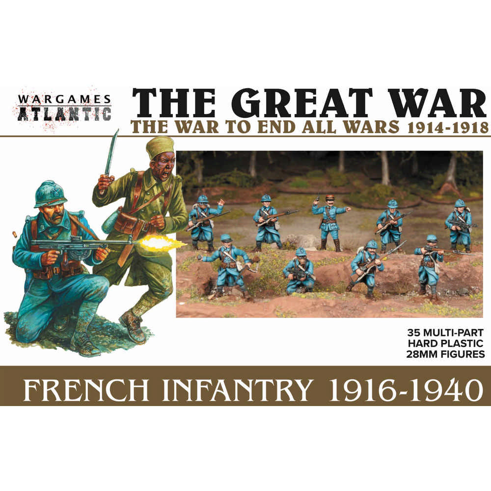 Wargames Atlantic - French Infantry (1916-1940)