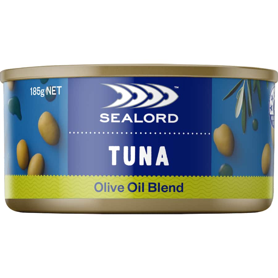 Sealord Tuna Olive Oil Blend Tear tab can 185g