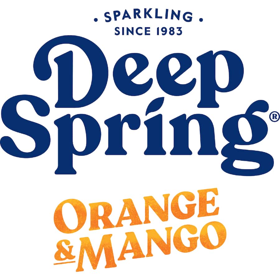 Deep Spring Soft Drink Orange & Mango Can 440mL