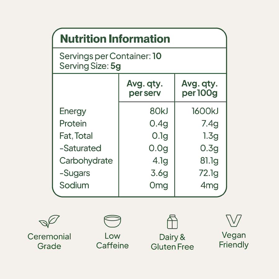 Morning Made Matcha Latte Original - 50g