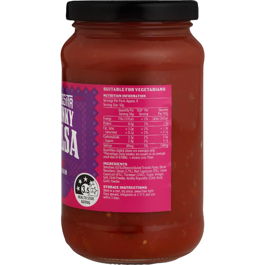 La Mesita Salsa Chunky Medium 375g