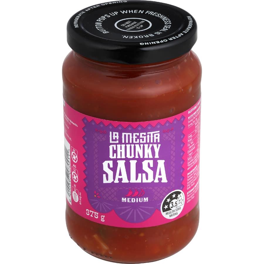 La Mesita Salsa Chunky Medium 375g