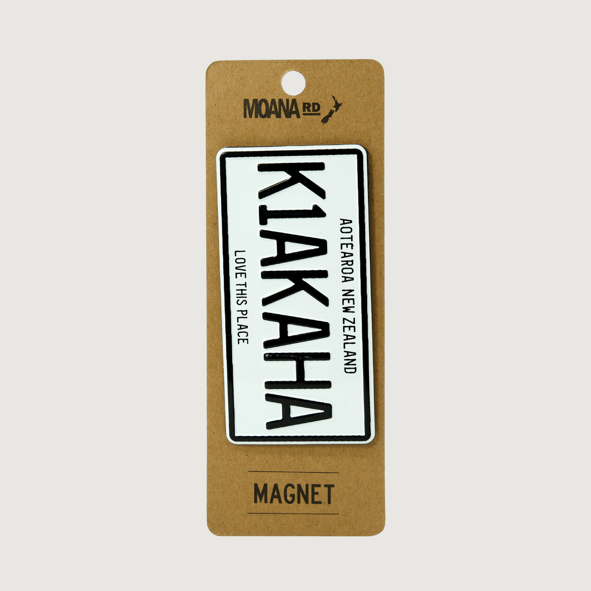 Moana Road - Number Plate Magnets - Kia Kaha - Pack of 6