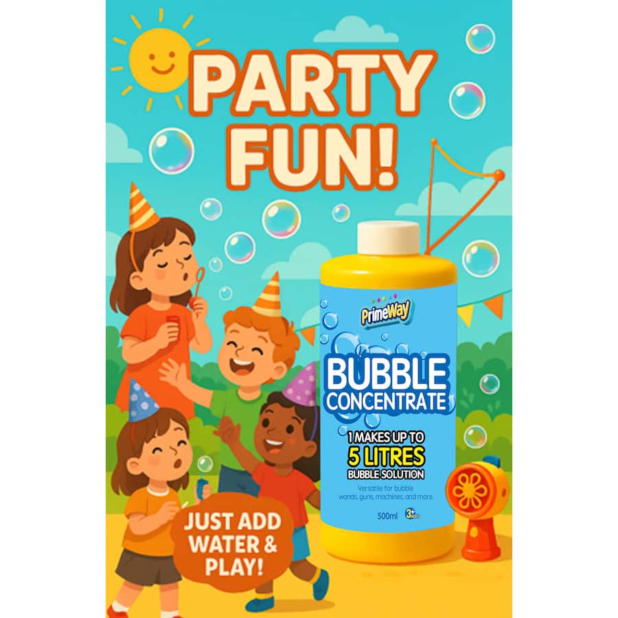 Primeway Bubbles Concentrate Solution - Refill 500mL