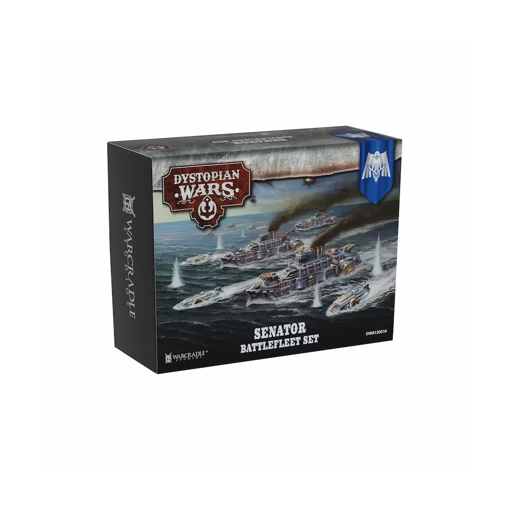 Dystopian Wars - Senator Battlefleet Set
