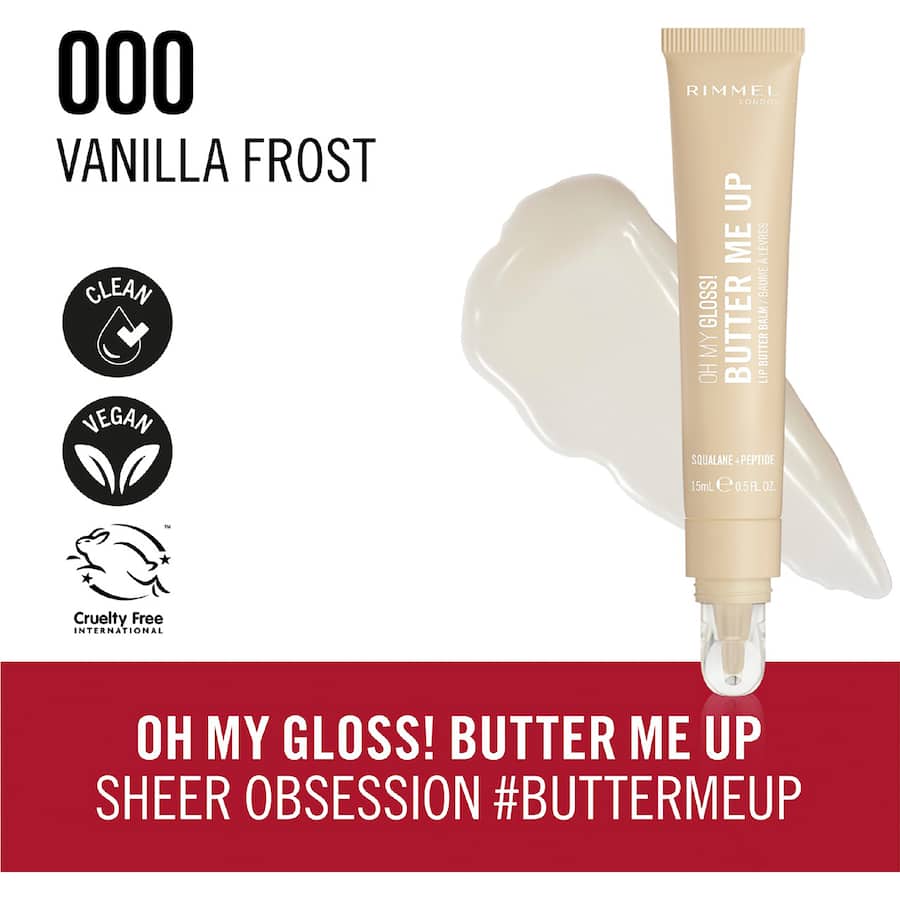 Rimmel Omg Lip Butter Vanilla Frost 15mL