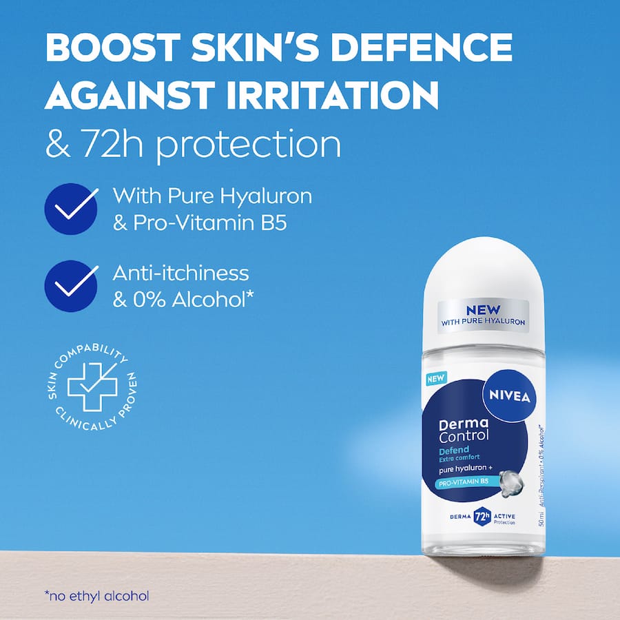 Nivea Women Deodorant Derma Control Defend 72hr 50mL