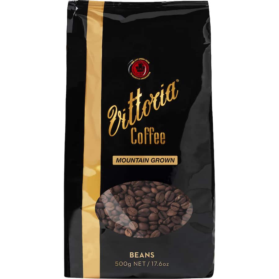 Vittoria Coffee Beans Mountain Grown 500g