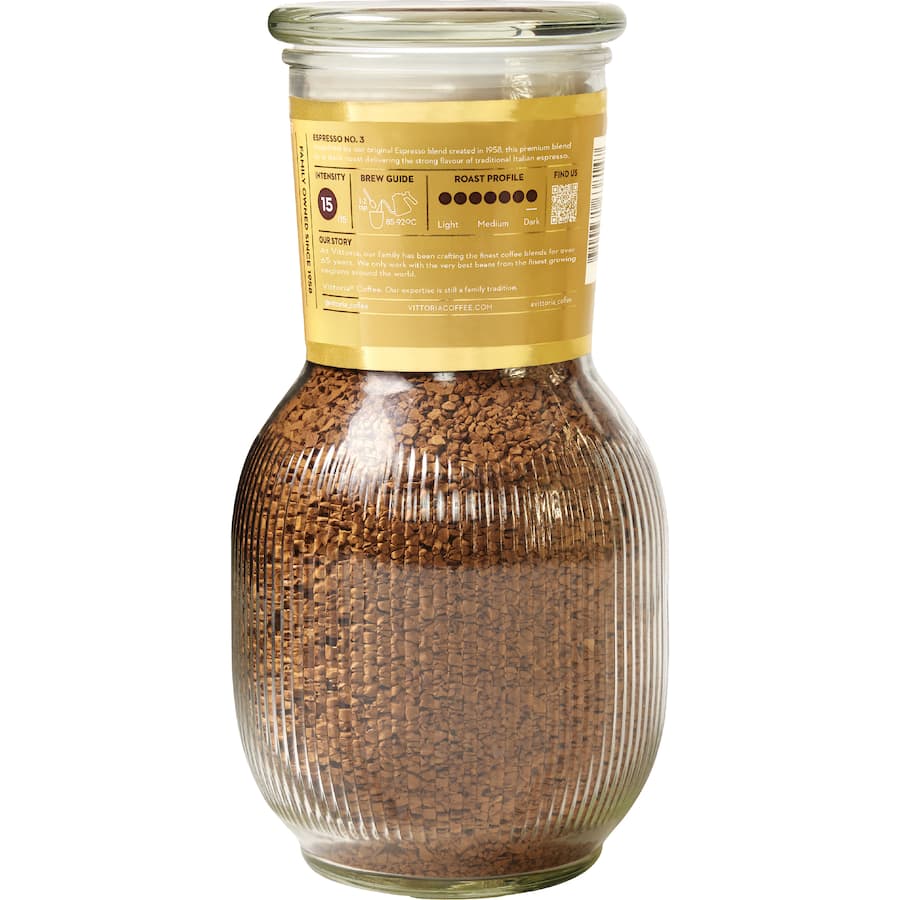 Vittoria Instant Coffee Espresso Freeze Dried 300g